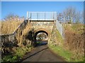 Oxford: Minchery Road railway bridge in OX4 4XU