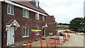 New homes under construction, Harrison Way, Rownhams in SO16 8AP