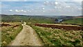 Track off The Height in Haworth and Stanbury