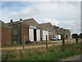 Grain stores near East Rudham station in PE31 8SX