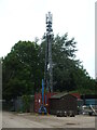 Mast in the stables yard in BS14 0QP
