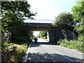 Railway bridge over Wash Road in CM13 1UT