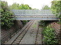 Railway to former steelwoks, Corby in NN17 5UE