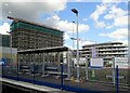 Reading Green Park Station under construction in RG2 6BY