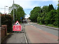 Roadworks on Barkham Road (B3349) in RG41 4SX