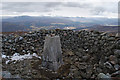 Trig point on Geallaig Hill in AB35 5UJ