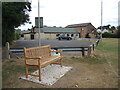 A new bench in Southwick recreation ground in BA14 9NJ