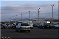 Long term car park at Edinburgh airport in Ingliston
