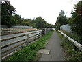 Bridge over a railway, Geddington Road, Corby in NN17 5UE