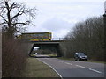 Motorway bridge over Newton Road in CB22 5HJ