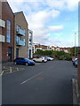 Residents' parking area at the rear of Cadman Court in TF4 2NZ