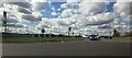Roundabout at Junction 13 of the M1 in MK17 8EP