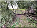 Gate on the path to Wood End in SG2 7JD