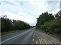 Looking eastwards along the B1145 in PE32 1EN