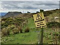 Sign at the Clee Hill Quarry and Asphalt Plant in SY8 3PH
