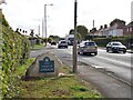 Anston village boundary sign in S25 5BG