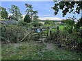 Gate on the footpath to Cotton Lane in Benington