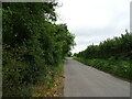 Minor road towards Brightwell Baldwin in South Oxfordshire District