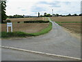 Driveway to Slate Hall Farm, near Buntingford in SG8 9RA