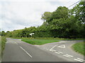 Road junction near Buntingford in SG9 0QS
