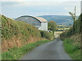Country lane at Tyle-mawr in HR3 5ND