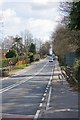 Looking up Crawley Hill on the A36 at  West Wellow in SO51 6AP
