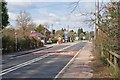 Approaching Canada Corner on the A36 at West Wellow in SO51 6AP