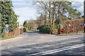 Junction of School Road with the A36 at West Wellow in SO51 6AP