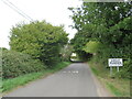 Lane entering Great Munden in SG11 1HT