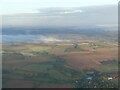 Early morning mist over Salmonby Carr: aerial 2022 in LN9 6QT