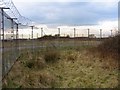 Mole proof fencing at RAF Molesworth in Brington