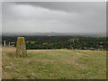Trig point at the Giant's Grave in SN8 4HX