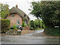 Brick and thatch in Oare in SN8 4JL