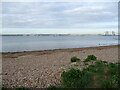Shingle beach, Weston in SO19 9RY