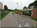 Cycle path junction, Stevenage in SG2 9RN
