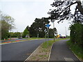 Dual use path beside Long Lane (A326) in SO45 3NA