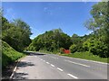 Lay-by on the A470 at Cwmbelan in SY18 6QB