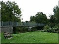 Footbridge over River Ely, Peterston-Super-Ely in CF5 6NF