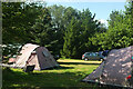 Campsite, Woodlands Family Theme Park in Blackawton & Stoke Fleming Ward