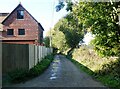 Path between Cromer's Wood and Broadoak Road in Broadoak