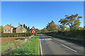 Burrough End: the B1052 near the Westley Waterless turn in CB8 0RD