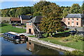 Burbage Wharf, seen from the road bridge in SN8 3FR
