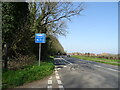 Bus lane on the A338 in SP5 4DY