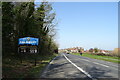Entering Salisbury on the A338 in SP5 4DY