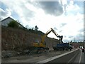 Engineering works on A465 north of Cefn-Coed-y-Cymmer in CF48 2HH