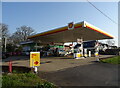 Service station on Wimborne Road West in BH21 2DA