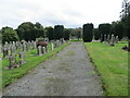 A part of Comrie Cemetery in PH6 2PF