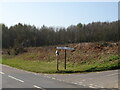 Fingerpost on the B3075, East / West Morden in Morden