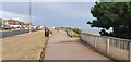 Path alongside Kings Parade, Holland-on-Sea in CO15 5XH