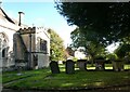 St. Lawrence, Hilmarton: churchyard in SN11 8TH